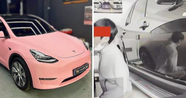 “F*ngered It For 3 Hours” — Korean Man Spotted Having Sex With A Pink TESLA