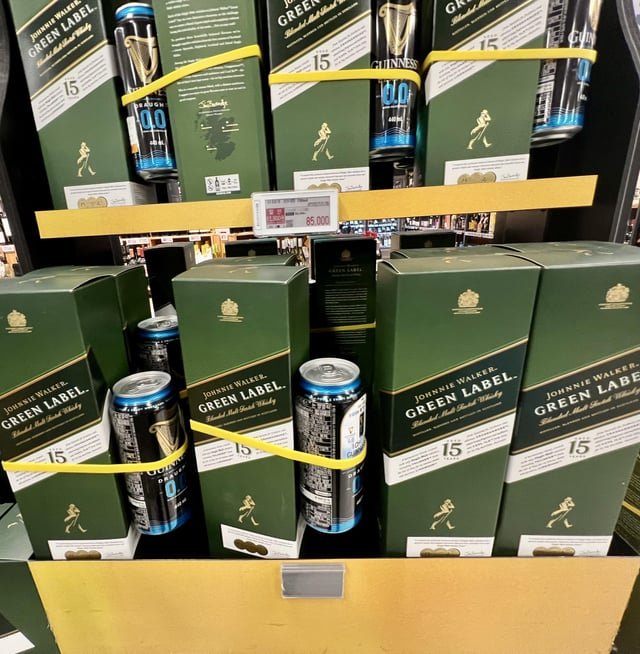 Non-alcohol beer and… whiskey?