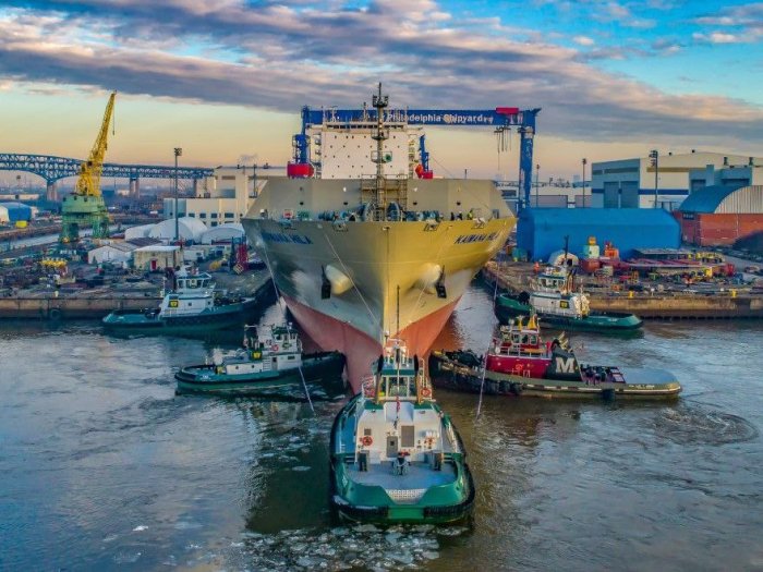 Hanwha acquires $100 million Philly Shipyard to debut in US market