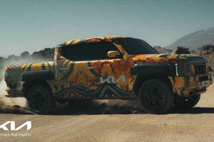 Kia reveals teaser of Tasman development process