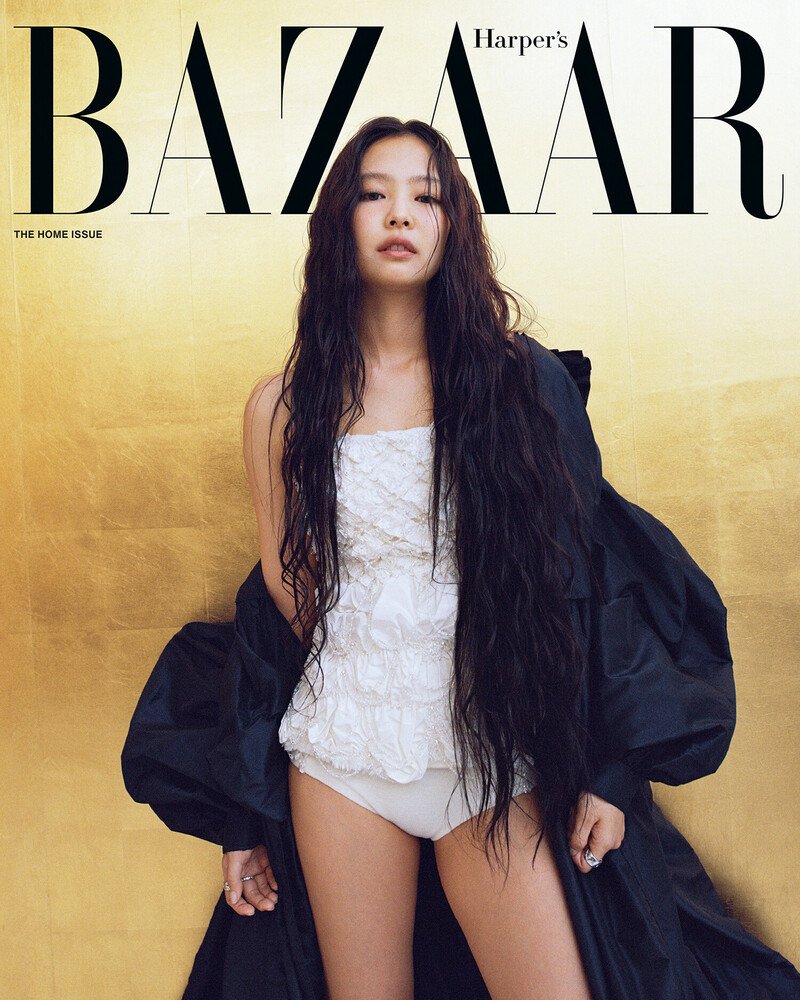 K-pop Sensation Jennie Kim Graces Harper’s BAZAAR US October 2024 Cover