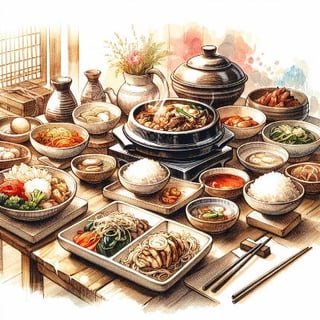 Can anyone recommend Korean food recipes, please?