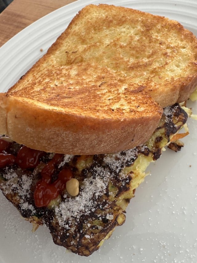 길거리토스트 (Gilgeori Toast) – no idea if I did it right but 😋