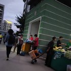 Night market in Pyongyang (taken by my friend living there)