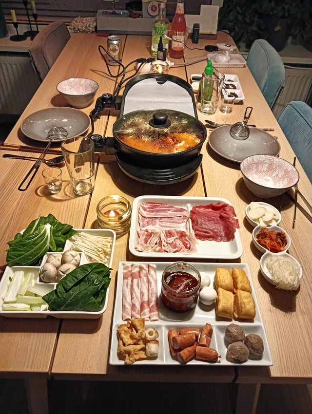 First time making hotpot at home