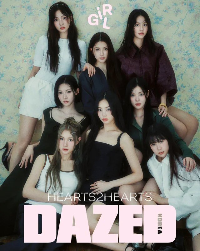 K-Pop’s Newest Sensation: Hearts2Hearts Featured in DAZED Korea