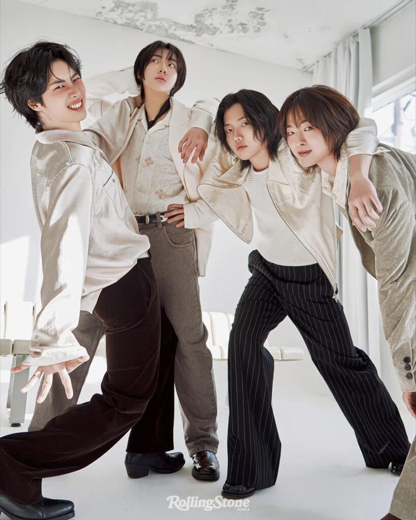 Dragon Pony Shines in Rolling Stone Korea: Meet the Rising K-Band and Its Talented Members