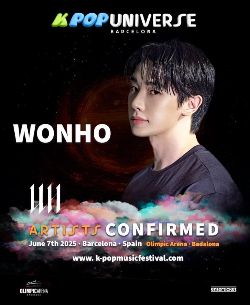 K-Pop Universe Music Fest 2025 in Barcelona: Wonho, Big Ocean, Rolling Quartz, KISU, and 8TURN Headline Star-Studded Lineup-Dates