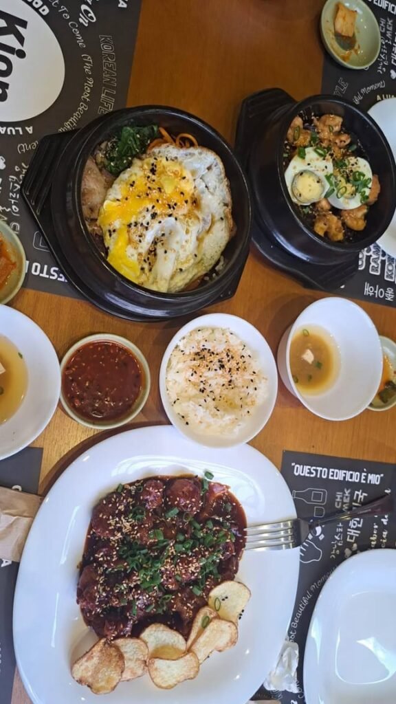 Korean restaurant in Brazil