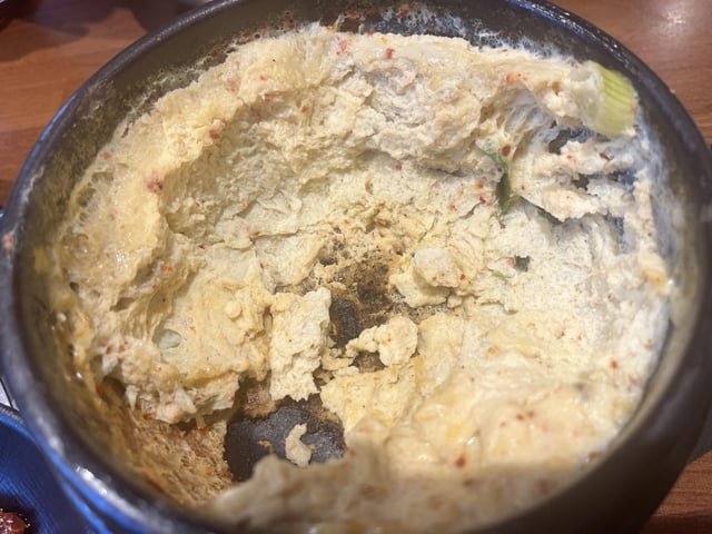 Is steamed egg supposed to be burnt?