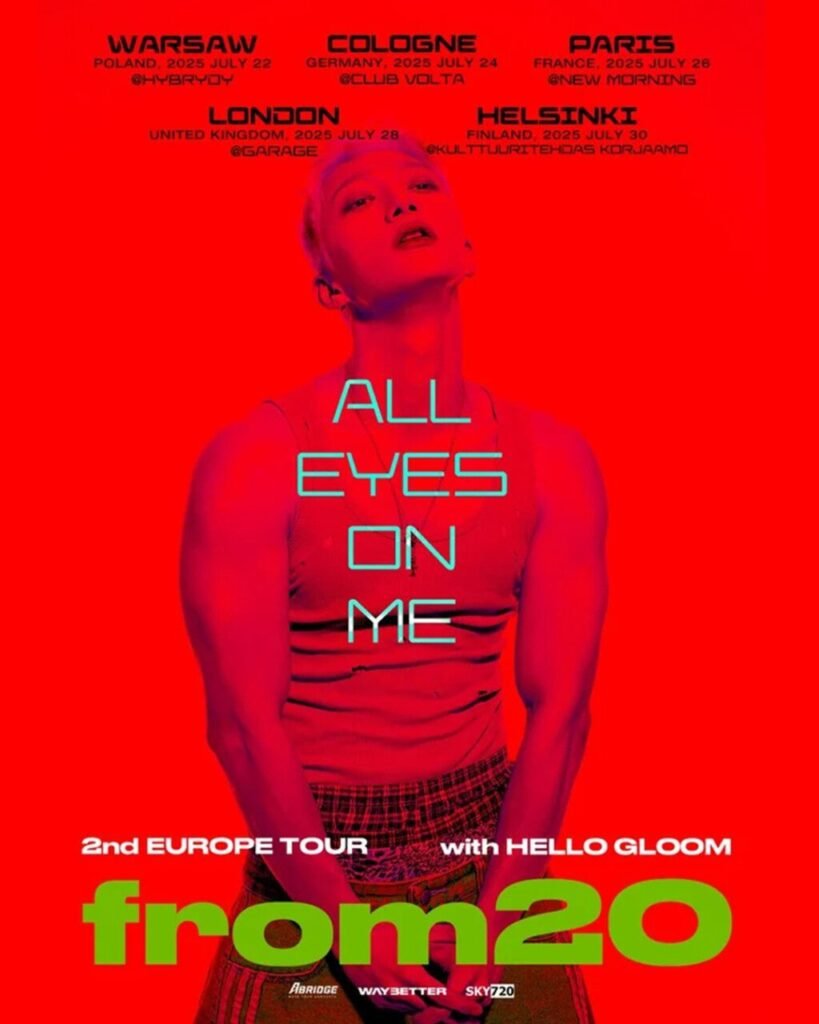 K-Pop Star From20 Announces 2025 Asia and Europe Tour Dates with HELLO GLOOM
