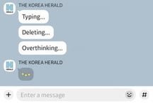 KakaoTalk is finally testing typing indicators. For many Koreans, it just feels wrong
