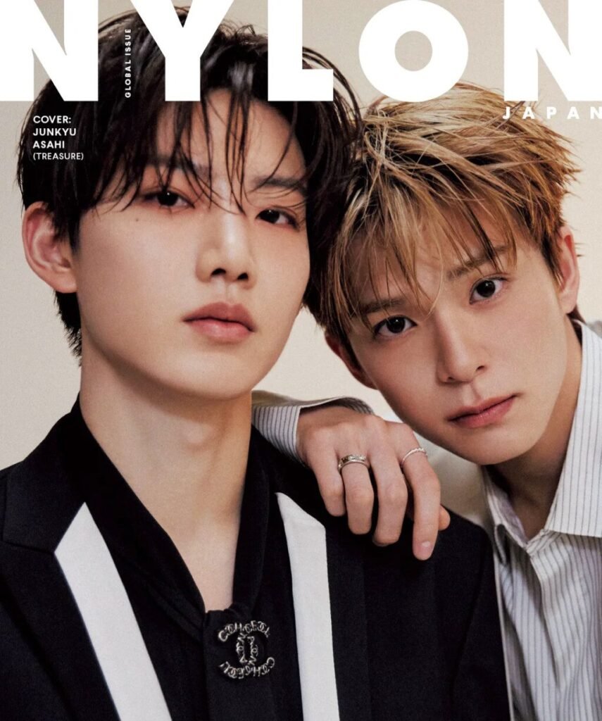 TREASURE’s Junkyu and Asahi Lead a New Era: K-pop Icons Grace NYLON JAPAN’s Global Issue