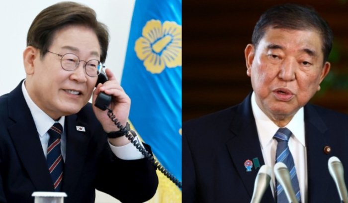 S.Korean President Lee, Japanese Prime Minister Ishiba seek closer ties