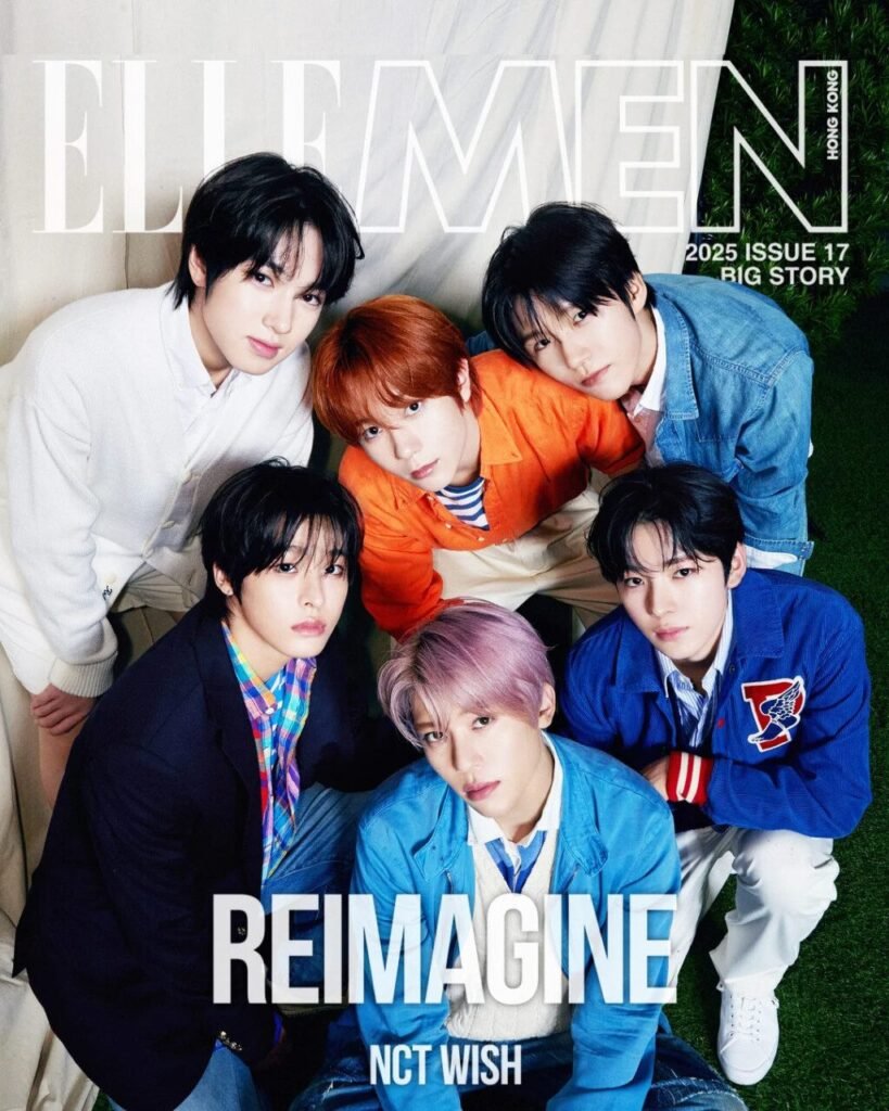 NCT WISH Unveils Bold New Look in ELLE MEN Hong Kong x Polo Ralph Lauren Collaboration and Teases 2025 World Tour