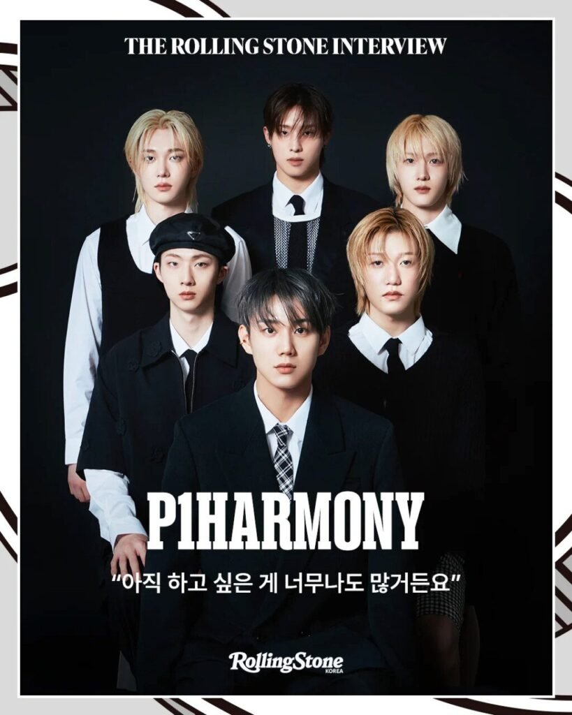 P1Harmony Stuns in Rolling Stone Korea Pictorial and Announces 2025 World Tour