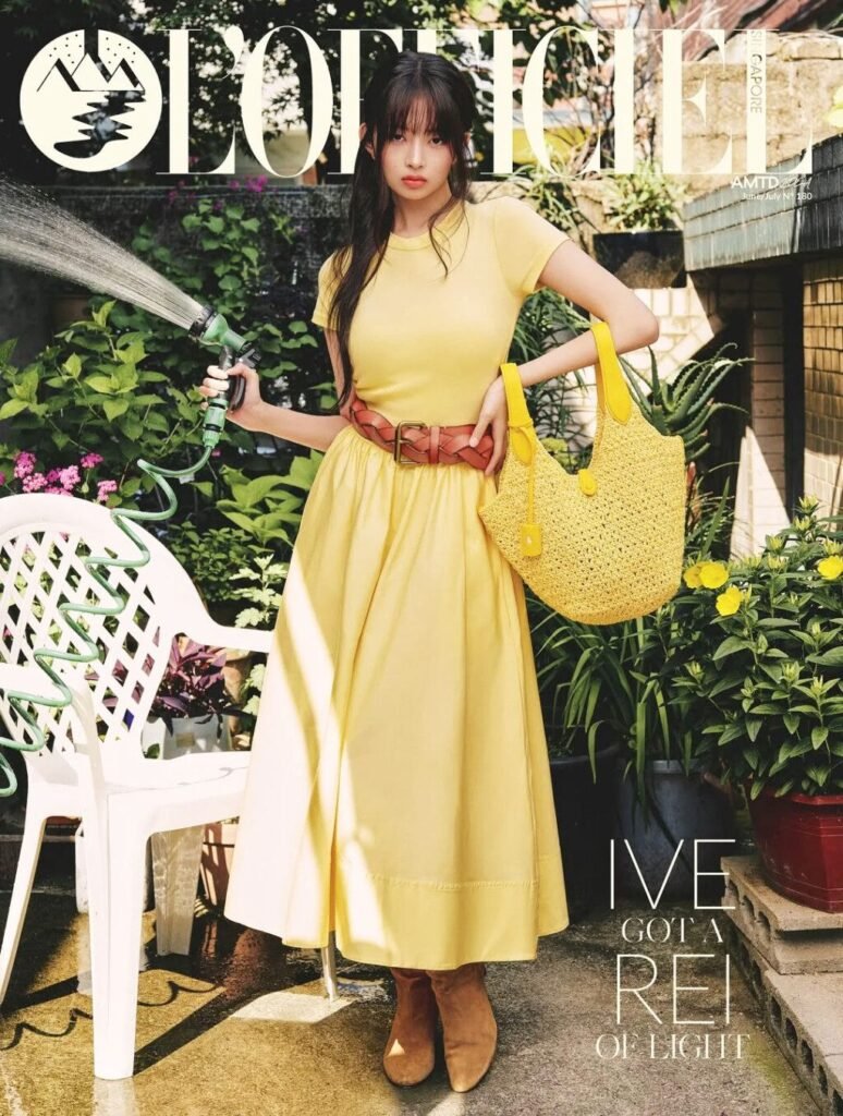 IVE’s Rei Captivates in L’OFFICIEL Singapore x Polo Ralph Lauren June-July 2025 Cover Preview