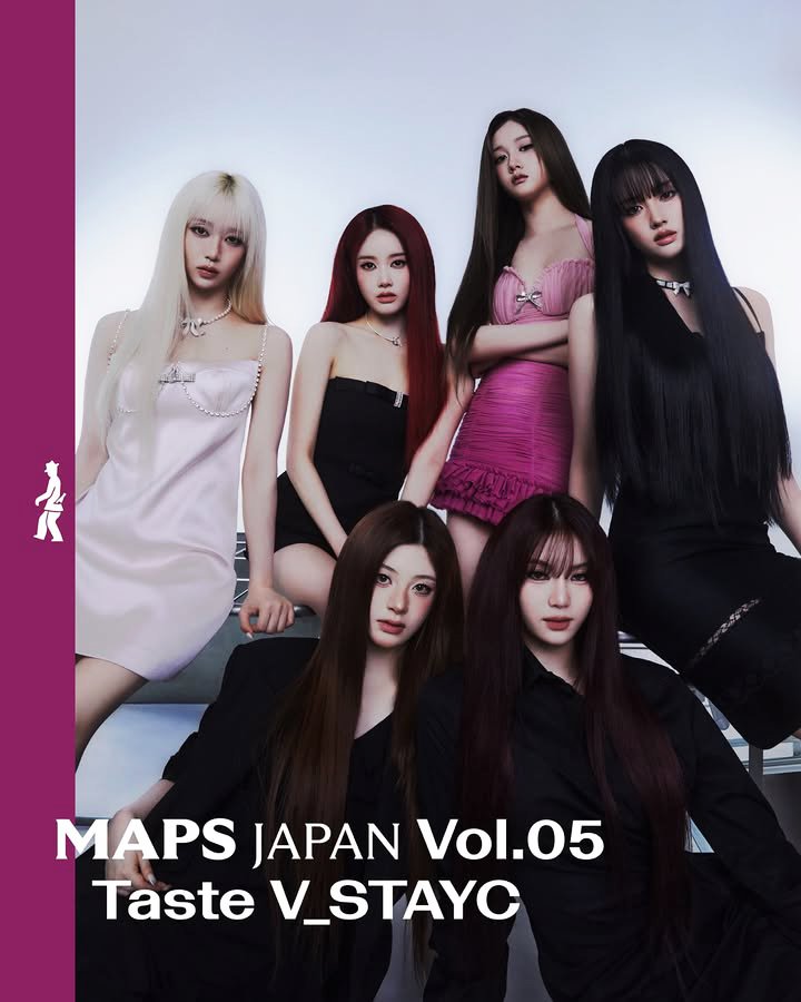 STAYC Unveils Summer Fashion and Exclusive Insights in MAPS Japan 2025 Vol.5 Pictorial Preview