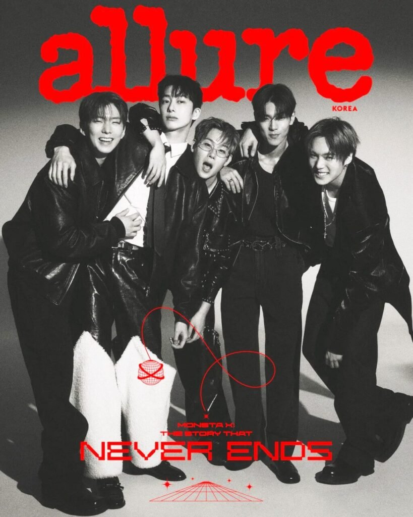 MONSTA X Unveils Striking Allure Korea July 2025 Covers and Teases Exciting Summer Plan
