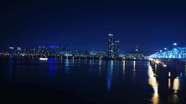 night view in seoul