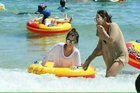 how true is it that korean women dress modestly at the beach like in those pics muslims use to shame their own women?