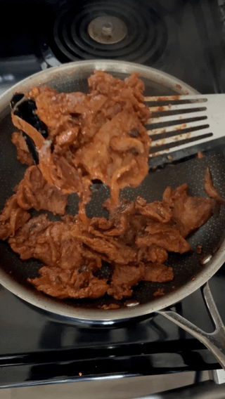 Spicy pork
