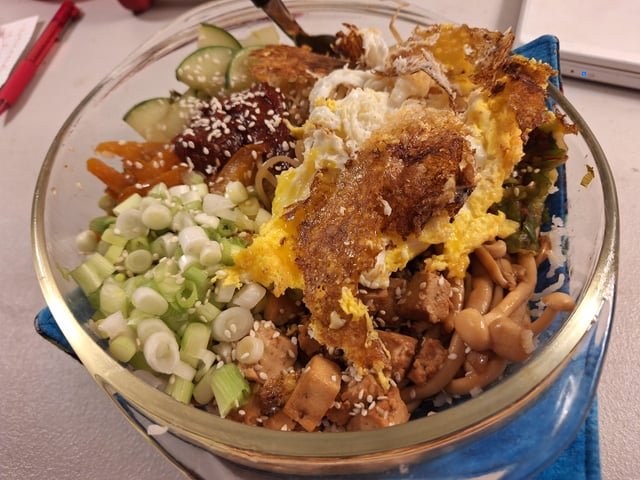 I’m getting hooked on bibimbap