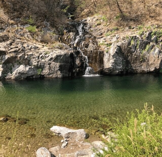 Visiting Dodaeri Yongso Waterfall: Cliff jumps and cool, clear water