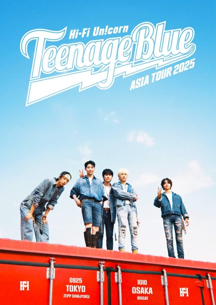 Hi-Fi Un!corn’s ‘Teenage Blue’ Asia Tour 2025: Dates, Members, and What Fans Can Expect in Tokyo and Osaka