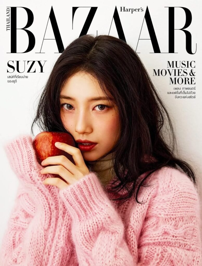 Bae Suzy Defines Contemporary Elegance in Harper’s BAZAAR x CELINE August 2025 Covers for Southeast Asia