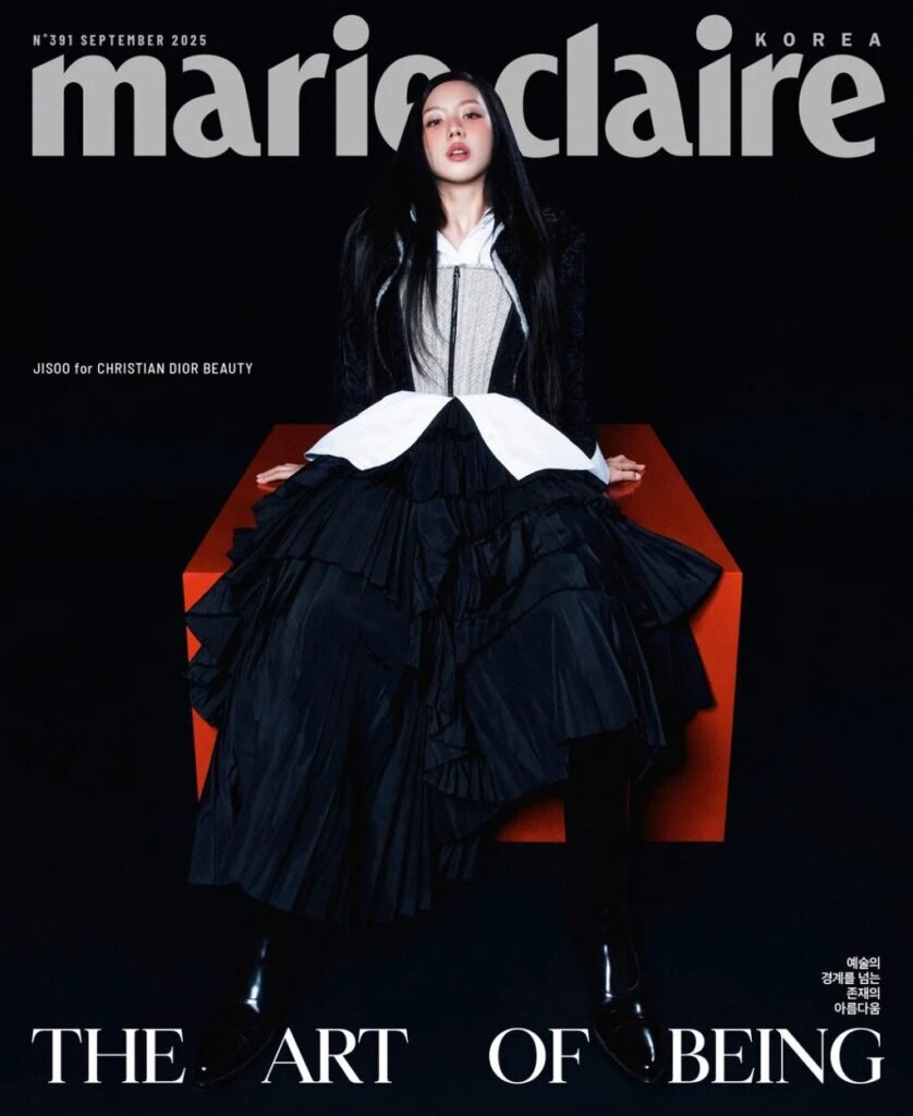JISOO for Marie Claire Korea September 2025: An Icon Reimagined by Dior Beauty – Editorial Analysis