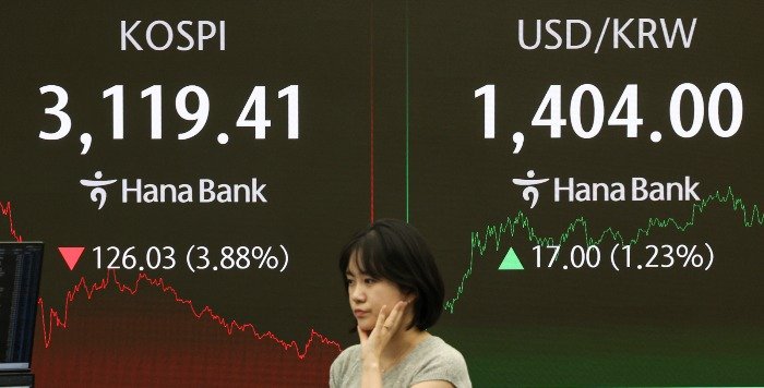Investors dump Korean shares after tax reform; the won plunges