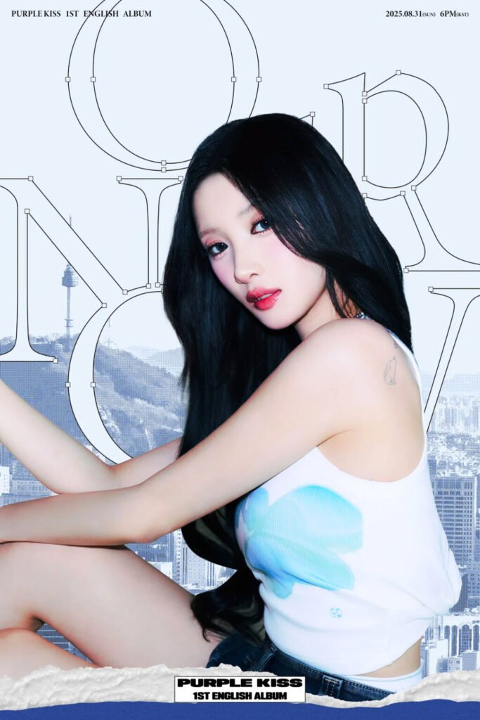 Purple Kiss Unveils First English Album “OUR NOW” with Striking Concept Photos