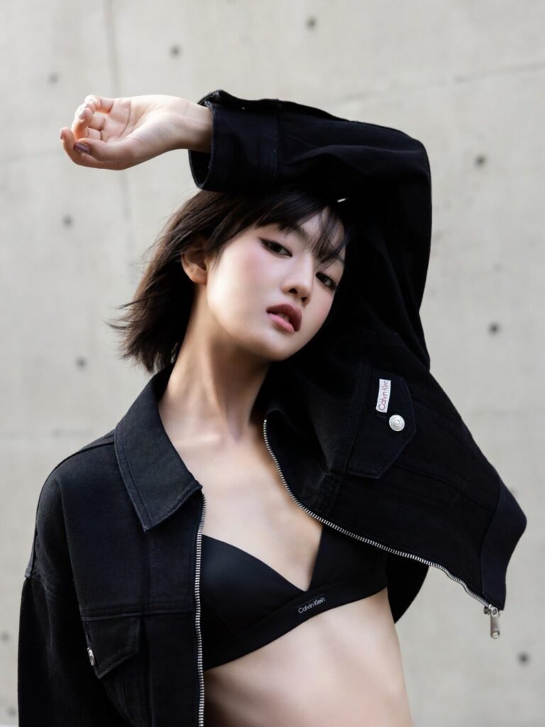 Minnie for DAZED Korea x Calvin Klein – A Study in Soft Power and Denim Minimalism