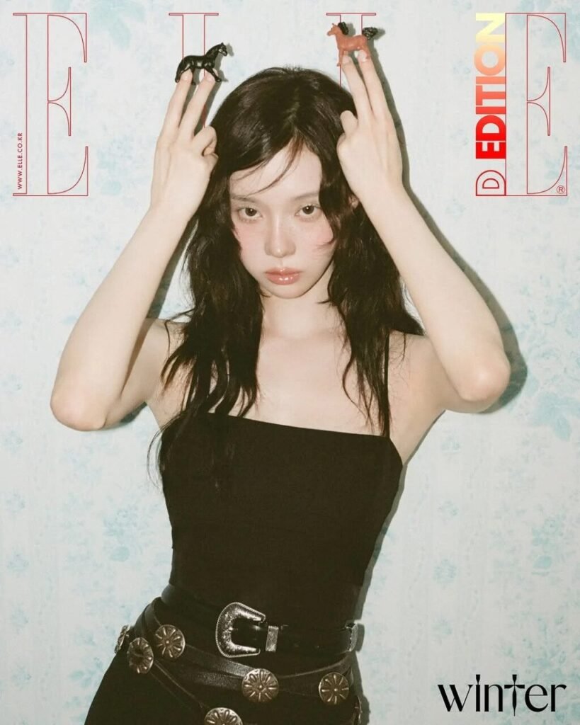 Winter’s Exclusive ELLE KOREA x Polo Ralph Lauren Cover Reveals aespa’s Global Fashion Influence [Update]