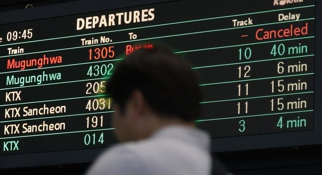 Korail website crashes as reservations open for Chuseok holiday train tickets
