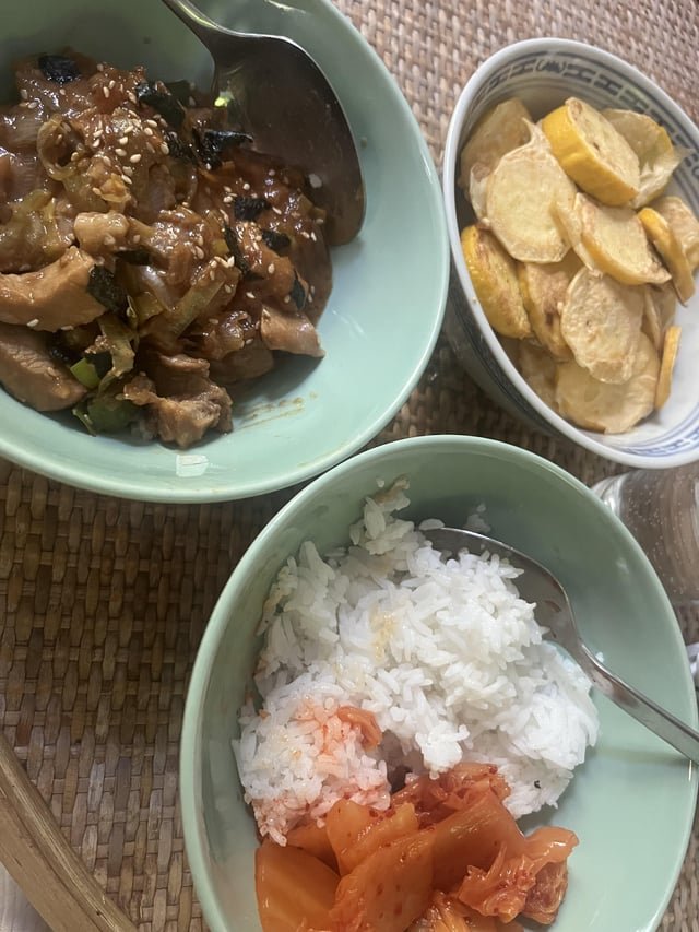 One pan pork miso