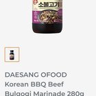 Salty bulgogi.