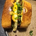 Korean Egg drop Sandwich Beef Bulgogi Style