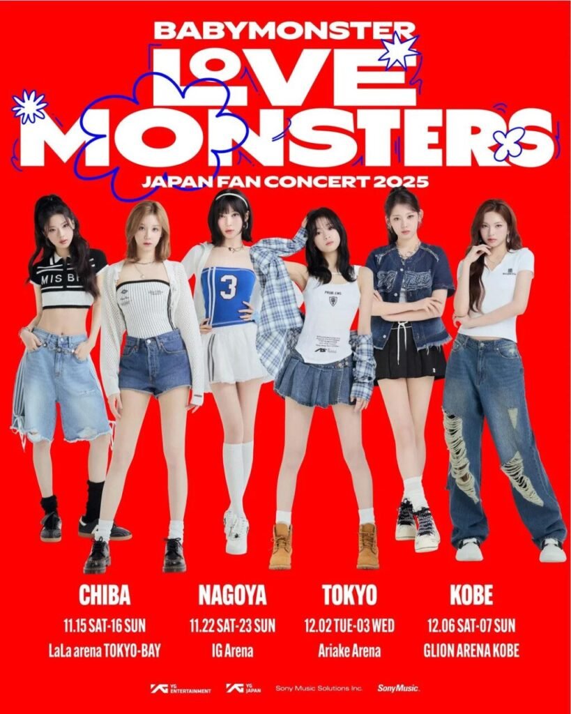 BABYMONSTER Brings ‘Love Monsters’ Fan Concert Tour to Japan in November 2025