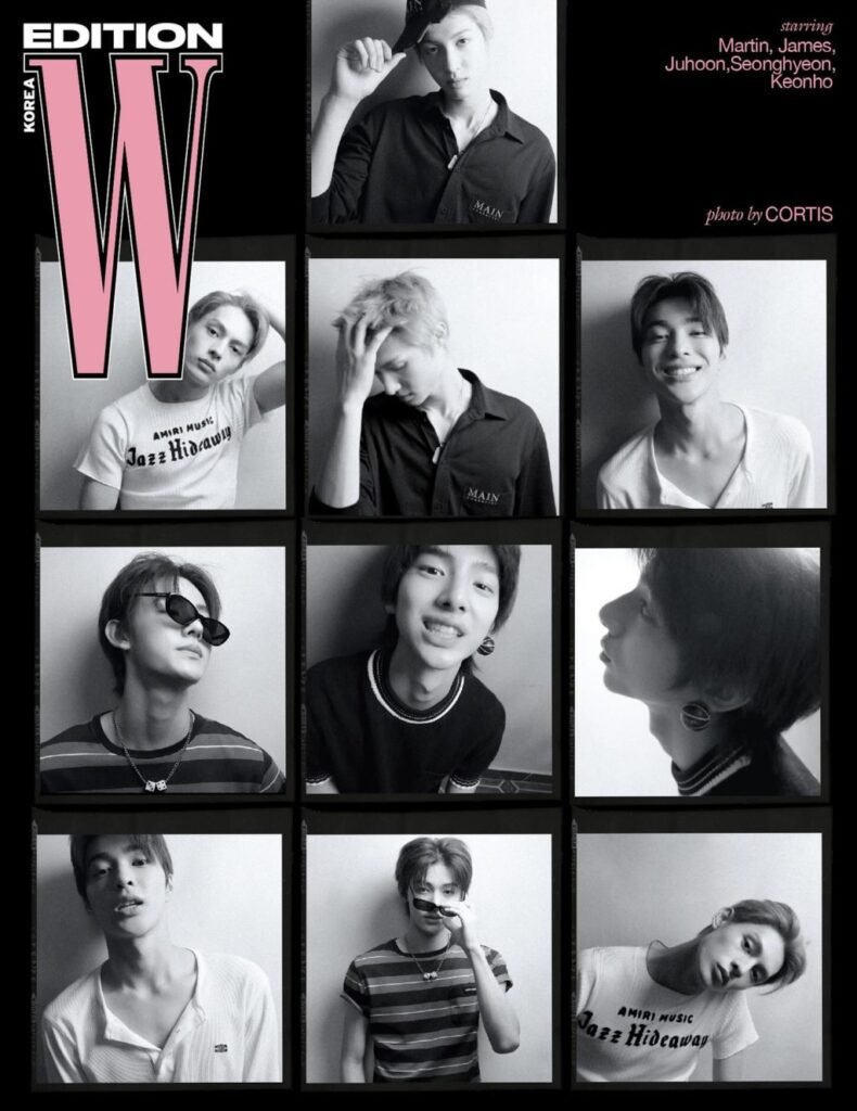 CORTIS brings bold modern elegance to W Korea October 2025 W Edition pictorial, blending avant-garde styling with K-pop edge