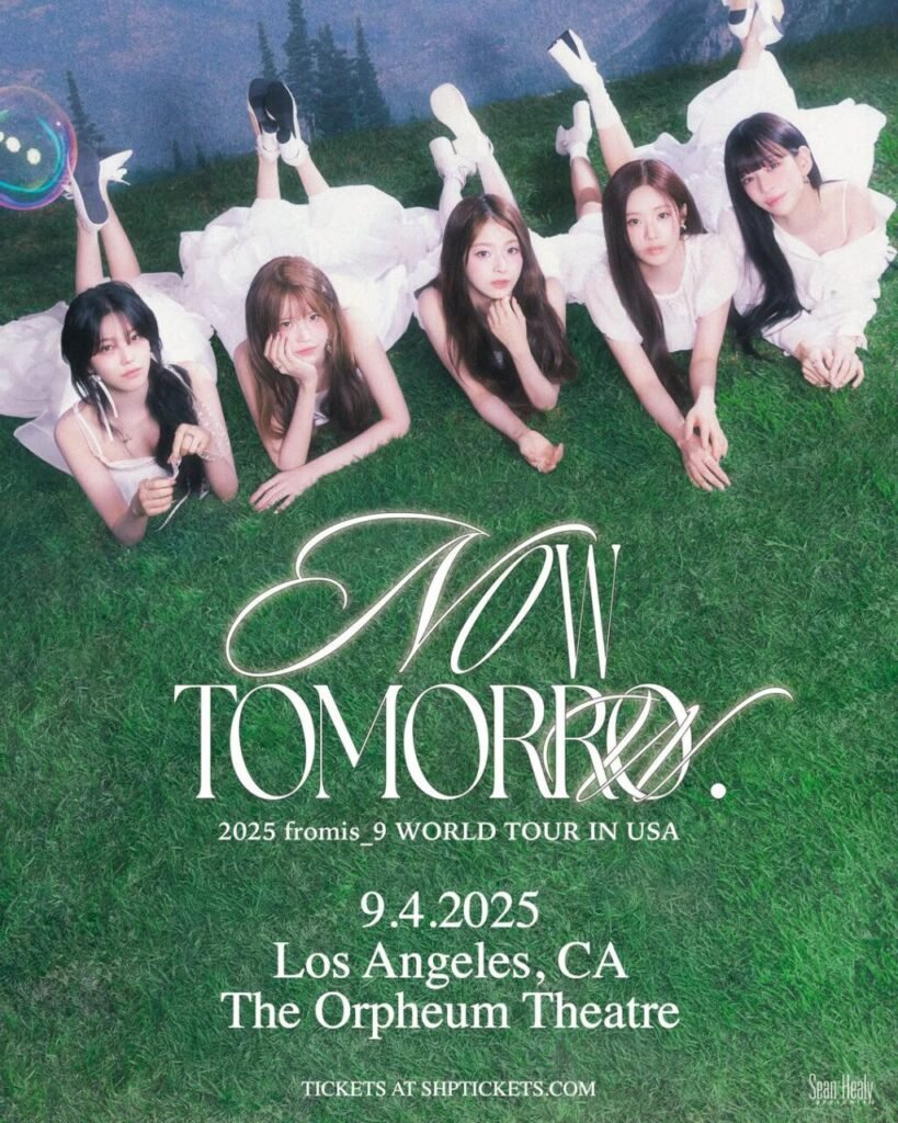Fromis_9 Brings Anticipation and Energy to Los Angeles with Orpheum Theatre Concert Tonight