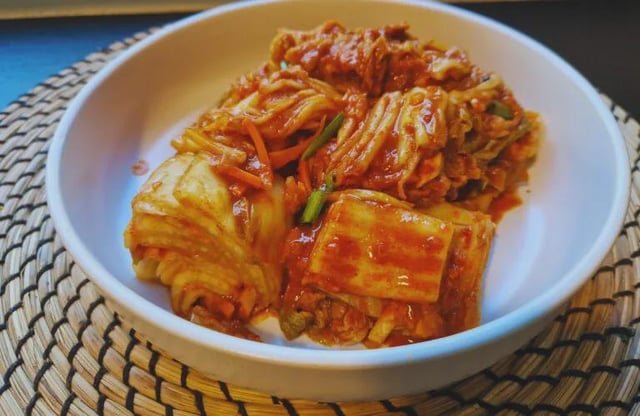 Homemade Napa Cabbage Kimchi