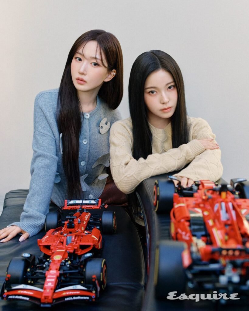 NMIXX Brings Bold Fashion Flair in Esquire Korea October 2025 Pictorial with Lego Korea Collaboration