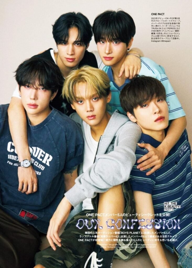 ONE PACT Brings Fresh Energy in FINEBOYS +plus BEAUTY Vol. 12 Pictorial Preview
