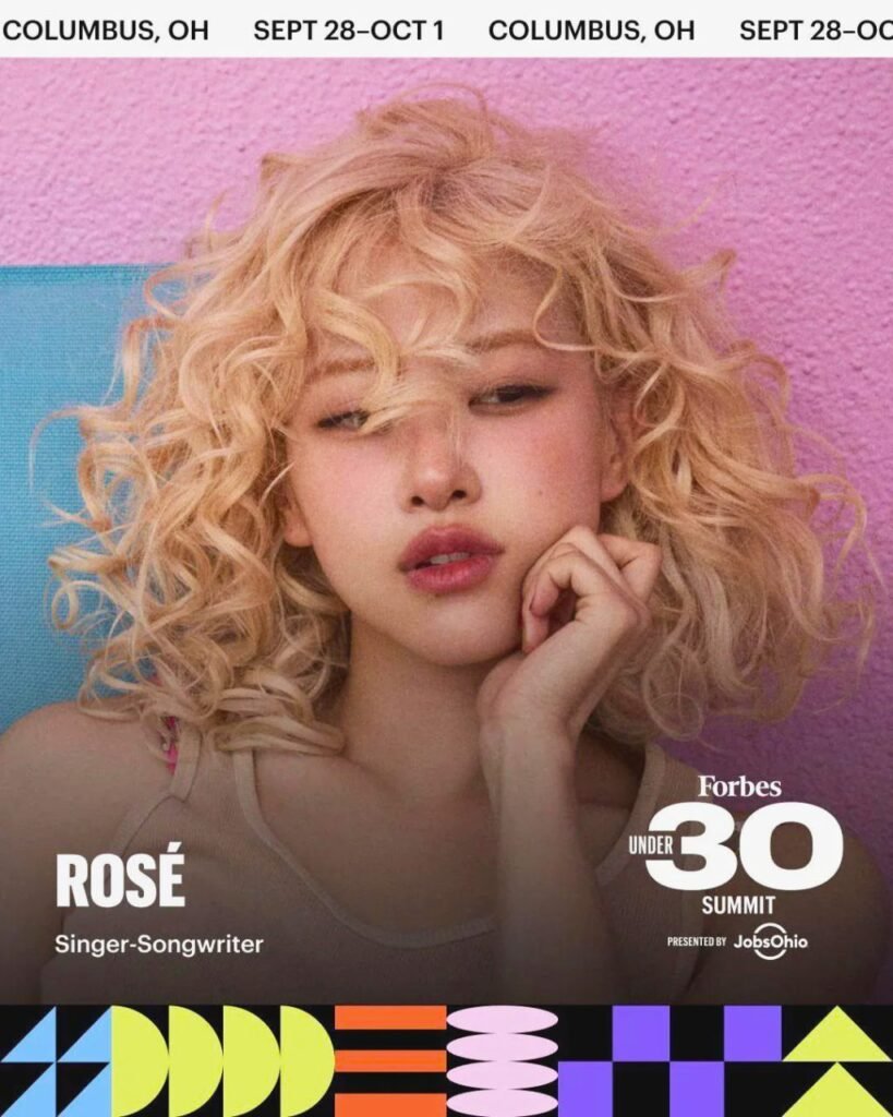 Rosé of BLACKPINK Set to Join Forbes Under 30 Music Festival in Ohio – How to Secure Tickets and Plan Your Trip