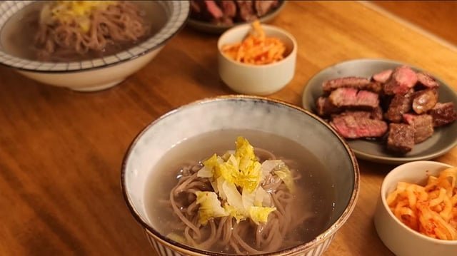 (Korean Combo) grilled meat&Naengmyeon