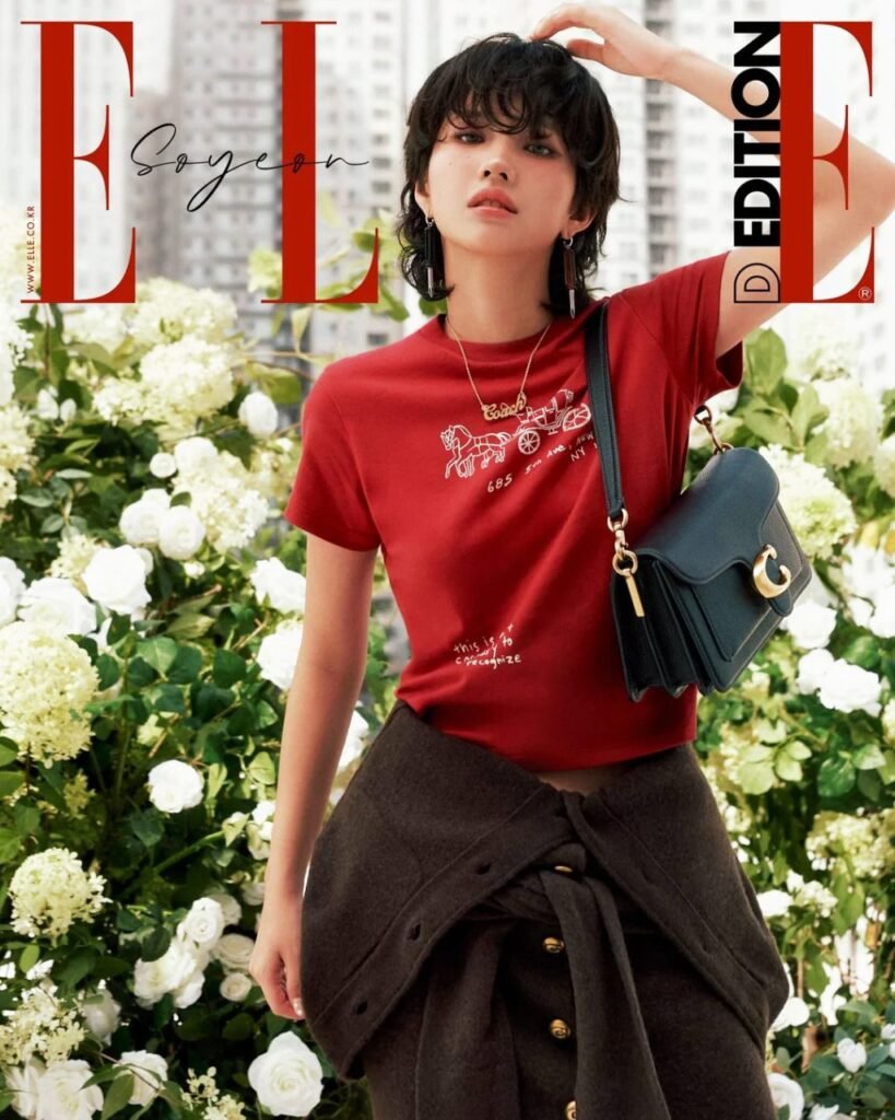 I-DLE’s Soyeon Elevates ELLE Korea x Coach October 2025 with Bold Fashion Statements