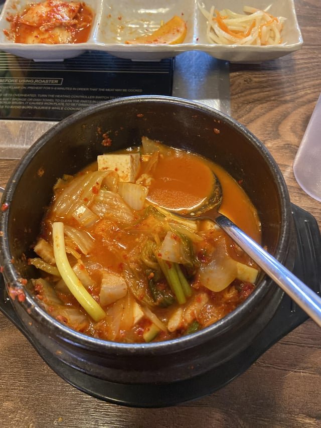 Tried kimchi jjigae for the first time