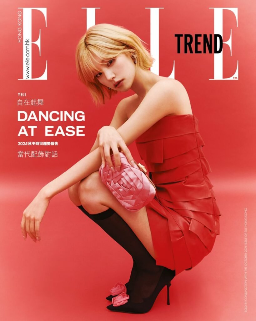 Yeji Defines Luxury Edge in ELLE Hong Kong x Roger Vivier October 2025 Pictorial